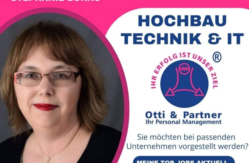 Hochbau Technik IT Personalberaterin Stephanie Bonau