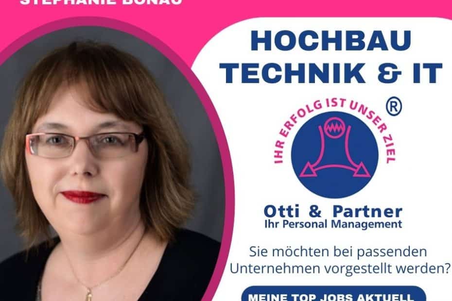 Hochbau Technik IT Personalberaterin Stephanie Bonau