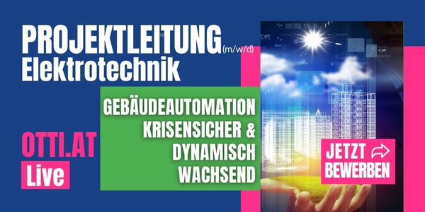 Projektleitung im Bereich Gebäudetechnik und Elektrotechnik ist Ihre Welt? Projektabwicklung von der Planung bis zur Übernahme das mögen sie? Dann sind Sie hier richtig! https://www.otti.at/web/jobs/kat_27_heizung-klima-l-ftung-sanit-r/