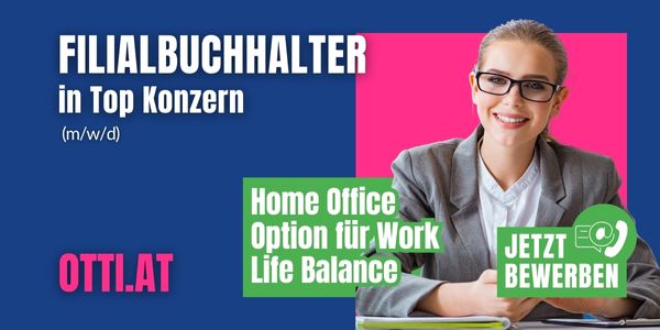 Wien: FILIALBUCHHALTER (m/w/d) Ihre Chance im Non-Food-Einzelhandel – JB bis € 60.000,-