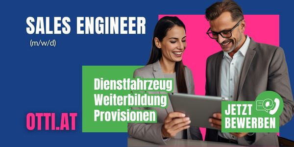 Verstärken Sie als SALES ENGINEER das Vertriebsteam in Graz – internationales Konzernunternehmen aus der Automatisierungstechnik! https://www.otti.at/web/jobs/berufsbild_14_verkauf-vertrieb/