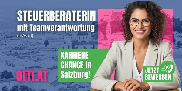 Steuerberatung Management Salzburg Job