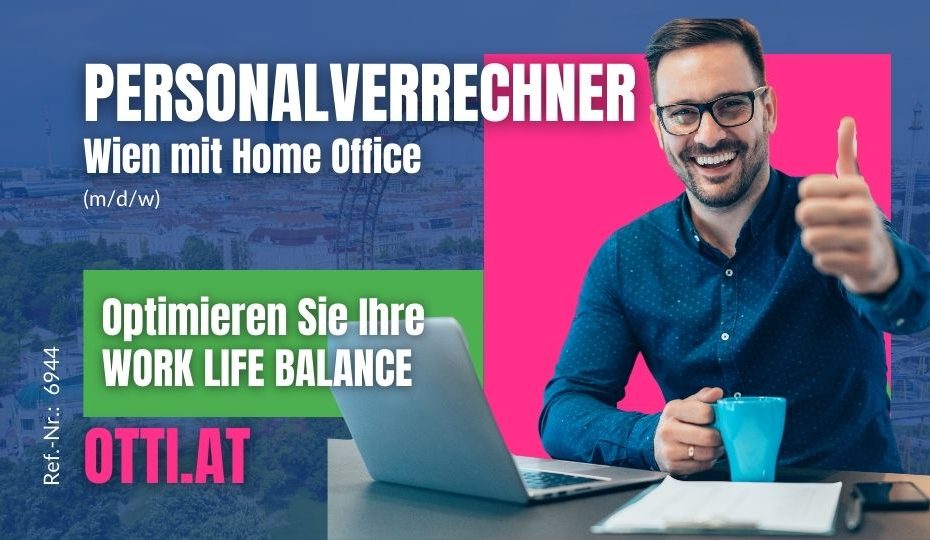 Personalverrechner Wien Homeoffice Job