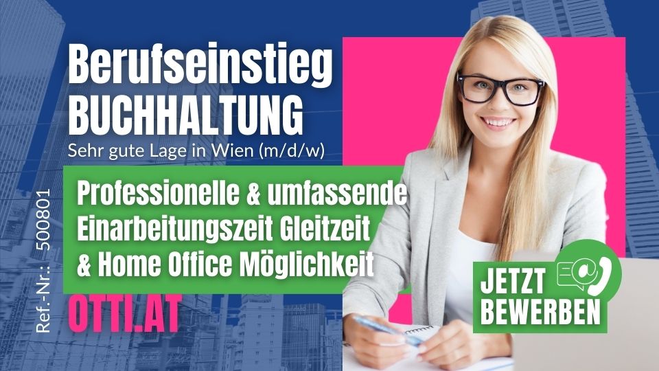 Berufseinstieg Buchhaltung Wien