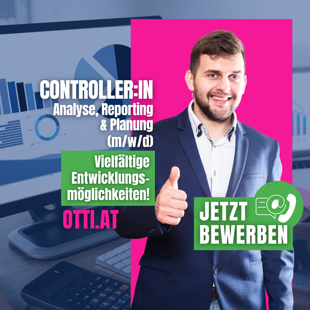 Controllerin Jobs Karriere Chancen | TOP JOBS aktuell | KARRIERE NEWS | OTTI.AT