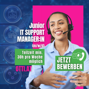 Junior It Support Managerin Job | Jobs aktuell | KARRIERE NEWS | OTTI.AT