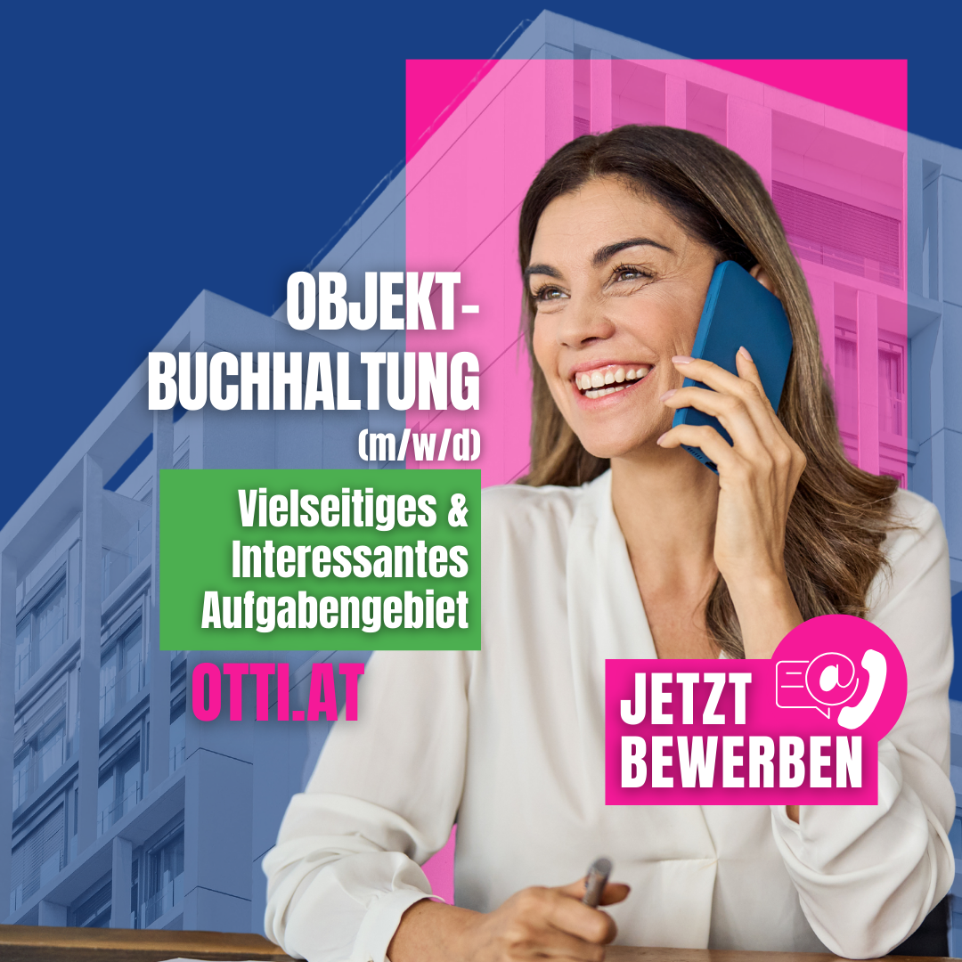 Objektbuchhaltung Jobs Karriere Chancen | Jobs aktuell | KARRIERE NEWS | OTTI.AT