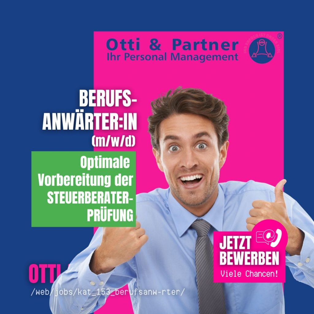 News & Tipps zu Beruf, Bildung & Karriere Berufsanwaerterin Hervorragende Entwicklungschancen | Steuerberater & Wirtschaftstreuhänder | KARRIERE NEWS | OTTI.AT