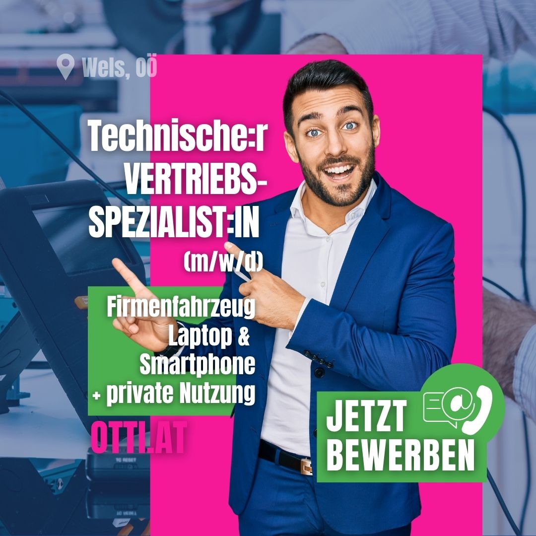 Vertriebsinnendienst Top Jobs | Elektrotechnik/Elektronik | KARRIERE NEWS | OTTI.AT