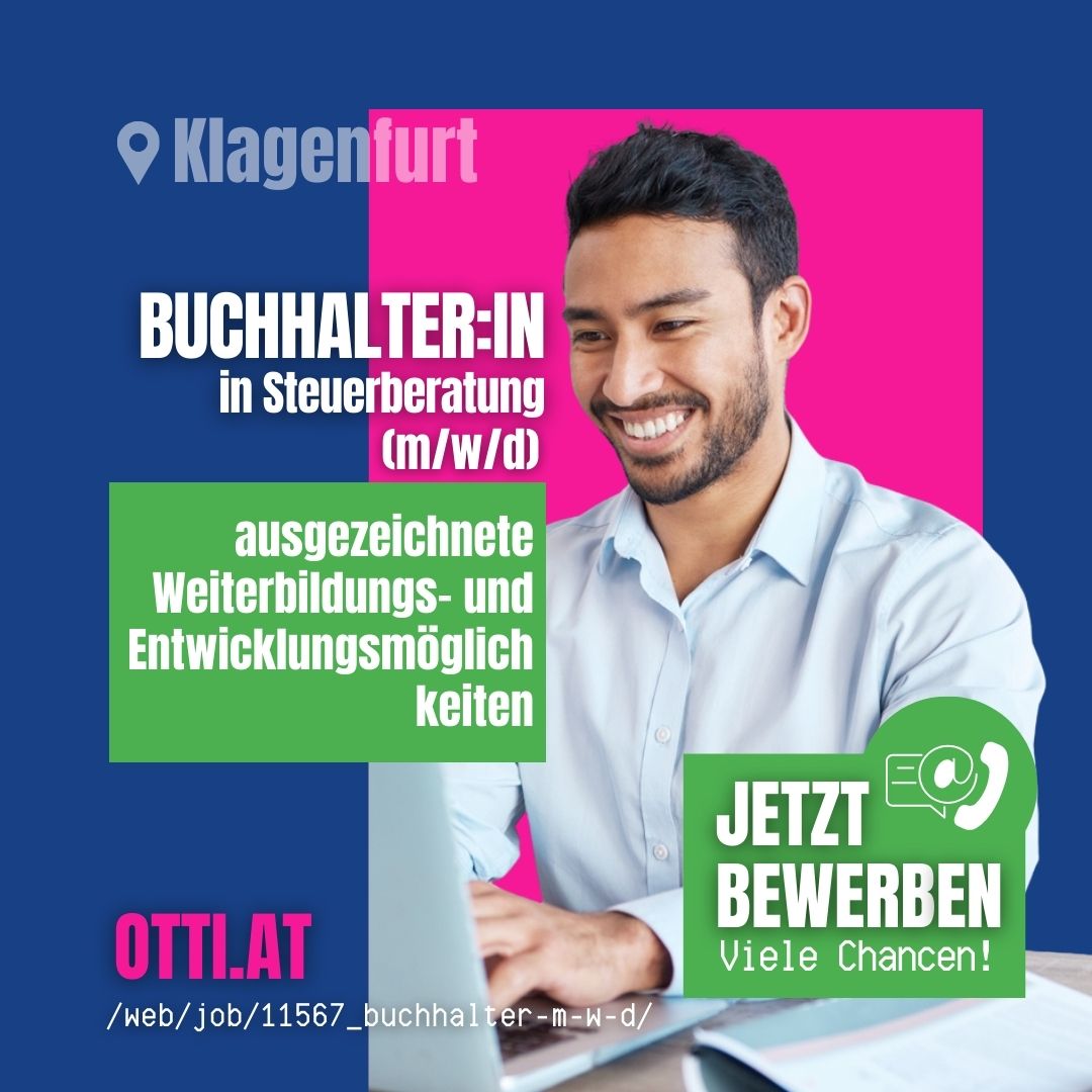 Buchhaltung Jobs Karriere Chancen | TOP JOBS aktuell | KARRIERE NEWS | OTTI.AT