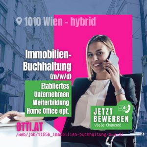 Immobilien Buchhaltung Jobs Karriere Chancen Wien | Immobilien | KARRIERE NEWS | OTTI.AT