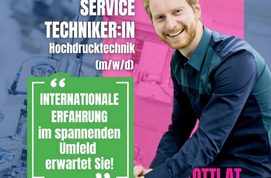 Servicetechnikerin Hochdrucktechnik Jobs Karriere Chancen | Handel | KARRIERE NEWS | OTTI.AT