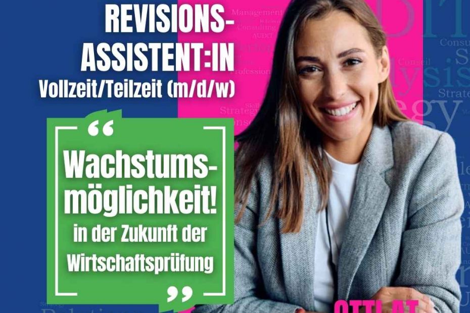 Revisionsassistentin Linz Job | Steuerberater & Wirtschaftstreuhänder | KARRIERE NEWS | OTTI.AT