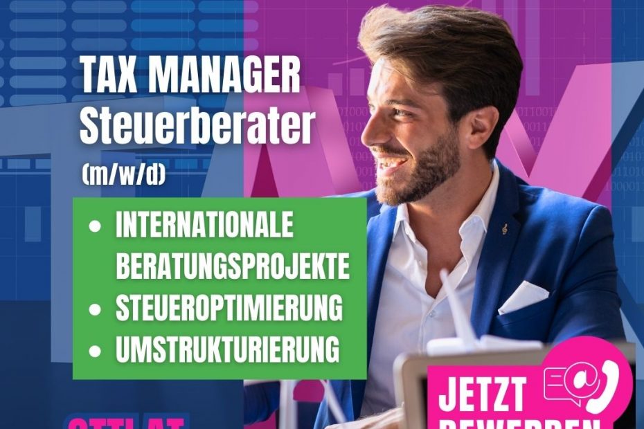 Tax Manager Steuerberatung Karriere Job |  | KARRIERE NEWS | OTTI.AT