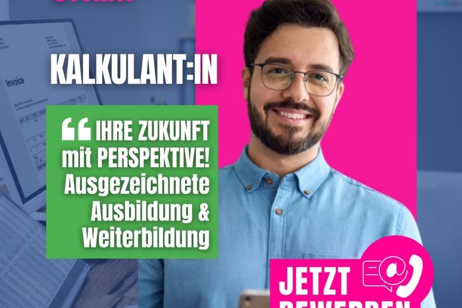 Bauwesen Kalkulant Karriere Job | Top Jobs aktuell | KARRIERE NEWS | OTTI.AT