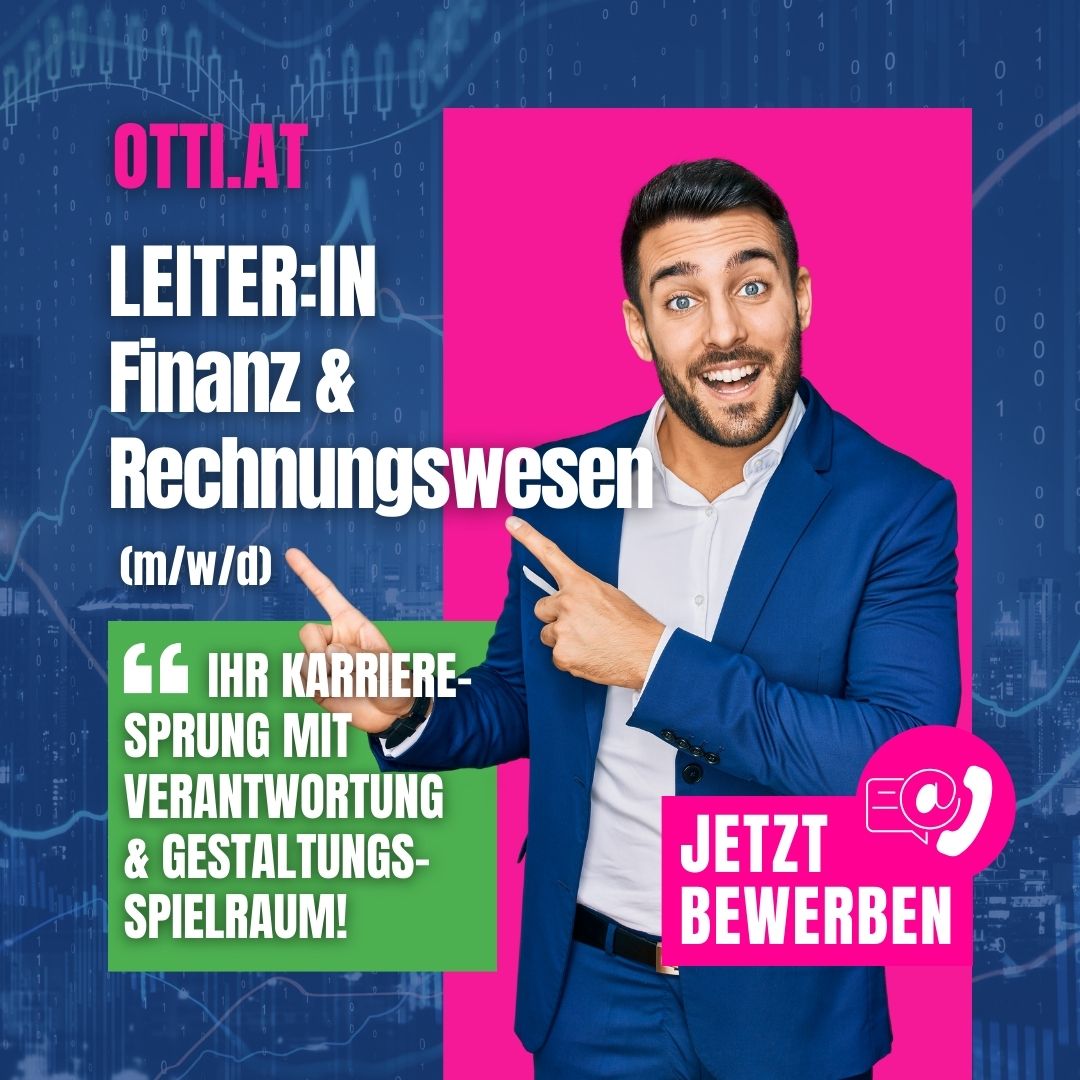 Leiter Finanz Rechnungswesen Job | Sonstige Dienstleistungen | KARRIERE NEWS | OTTI.AT