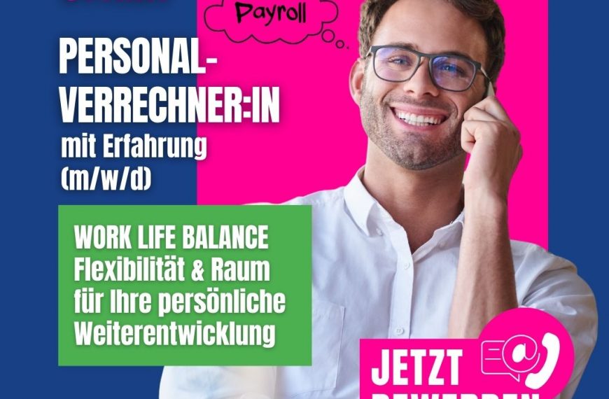 Personalverrechner Mit Erfahrung Job Chance | Steuerberater & Wirtschaftstreuhänder | KARRIERE NEWS | OTTI.AT