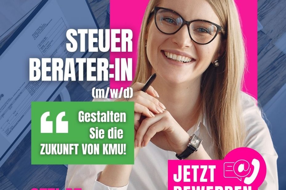 Steuerberatung Kmu Karriere Job | Steuerberater & Wirtschaftstreuhänder | KARRIERE NEWS | OTTI.AT