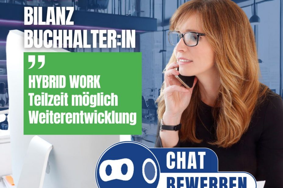 Bilanz Buchhaltung Hybrid Work Job | Steuerberater & Wirtschaftstreuhänder | KARRIERE NEWS | OTTI.AT