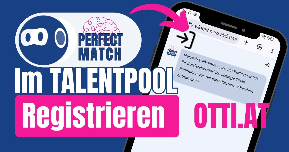 Im Talentpool Registrieren Ottiat | Otti & Partner – Berufsgruppen | KARRIERE NEWS | OTTI.AT