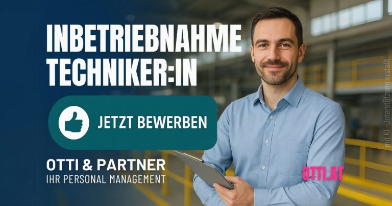 Inbetriebnahme Techniker Top Job Otti At | Sonstige verarbeitende Industrie | KARRIERE NEWS | OTTI.AT