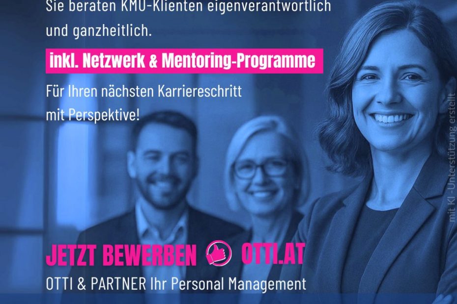 Steuerberaterin Kmu Top Job Otti At | Steuerberater & Wirtschaftstreuhänder | KARRIERE NEWS | OTTI.AT