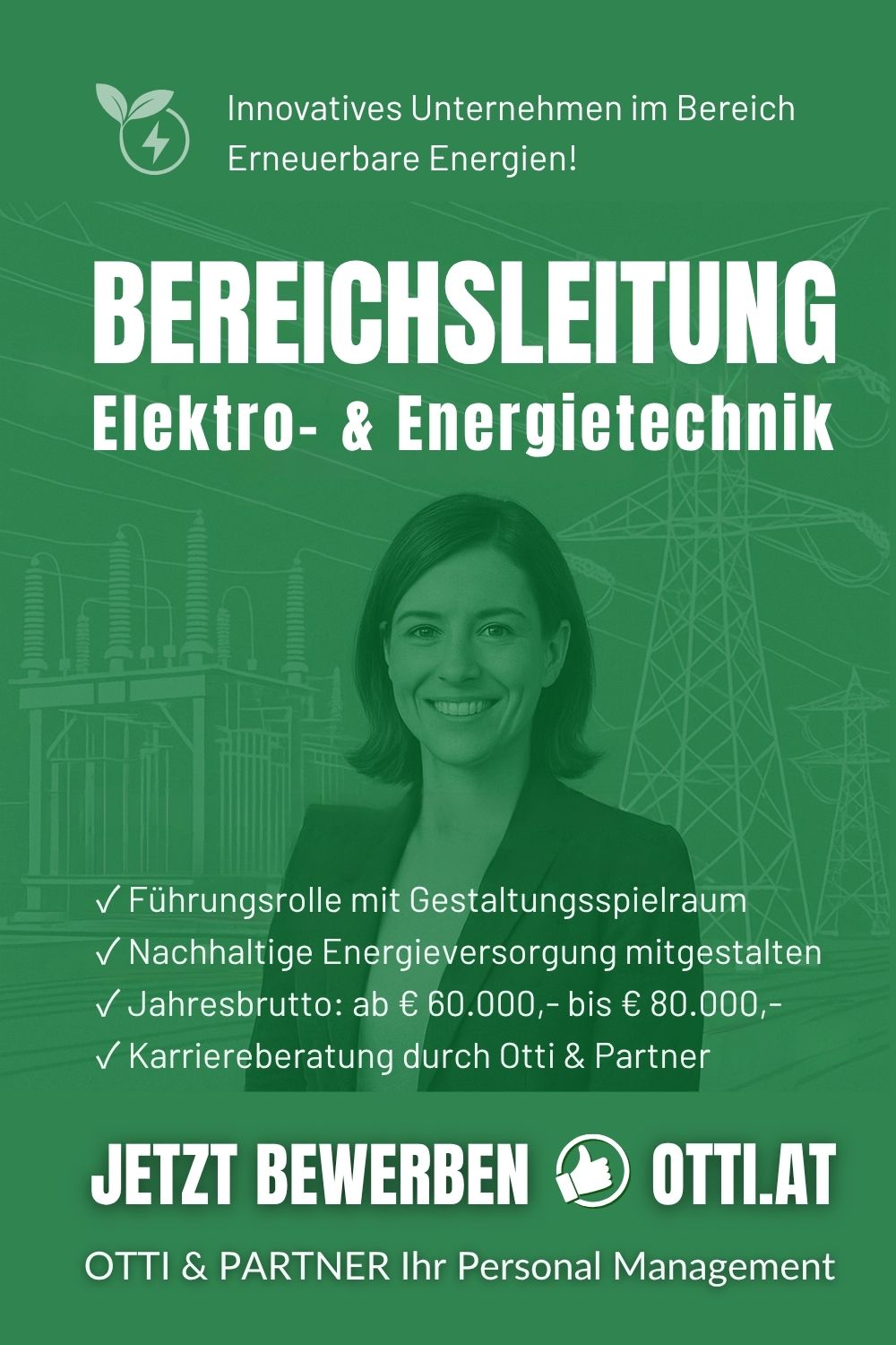 Bereichsleitung Elektrotechnik Top Job | ENGINEERING Top Jobs | KARRIERE NEWS | OTTI.AT