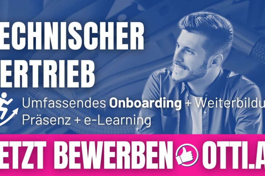 Technischer Vertrieb Job Onboarding | Sonstige verarbeitende Industrie | KARRIERE NEWS | OTTI.AT