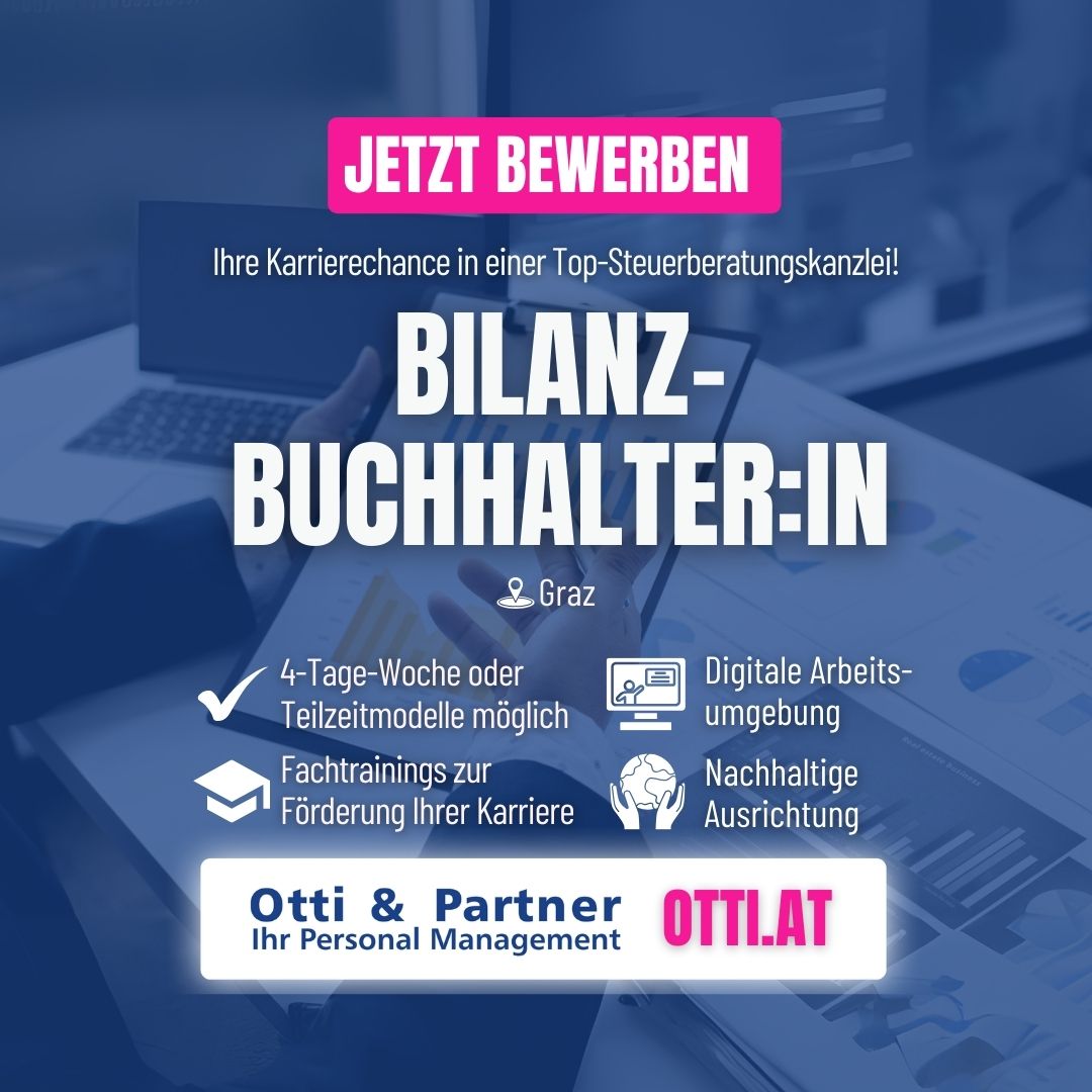 Bilanzbuchhalter Graz |  | KARRIERE NEWS | OTTI.AT
