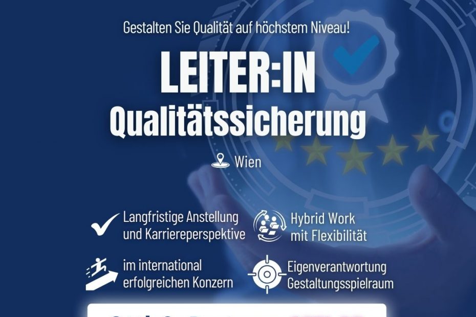 Leiterin Qualitaetsmanagement Wien Gesucht | Handel | KARRIERE NEWS | OTTI.AT