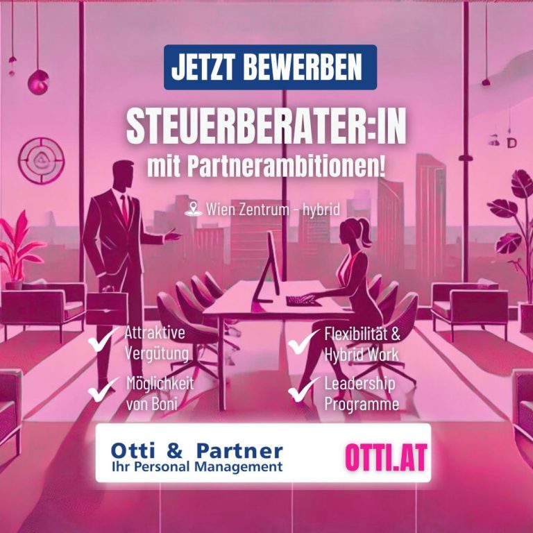 Steuerberater Partner Chance | Steuer- & Wirtschaftsberatung | KARRIERE NEWS | OTTI.AT