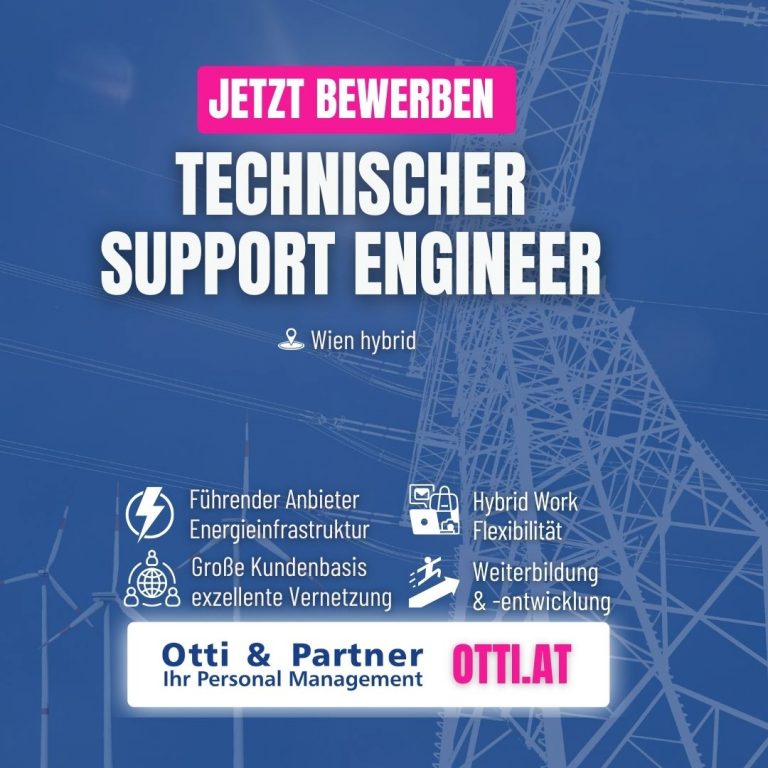 Support Engineer | Otti & Partner – Ihr Erfolg ist unser Ziel! | KARRIERE NEWS | OTTI.AT
