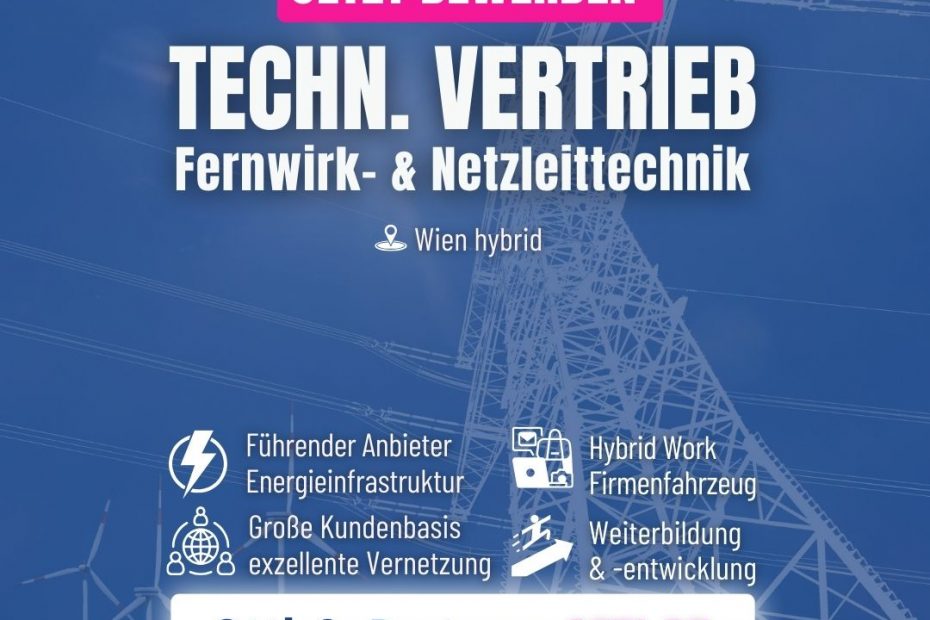 Techn Vertrieb Fernwirktechnik Job | Otti & Partner – Ihr Erfolg ist unser Ziel! | KARRIERE NEWS | OTTI.AT