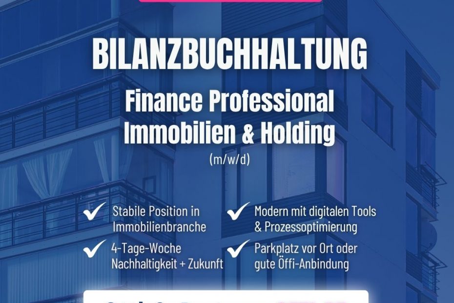 Bilanzbuchhaltung Immobilien Finance Top Job Otti At | Immobilien | KARRIERE NEWS | OTTI.AT