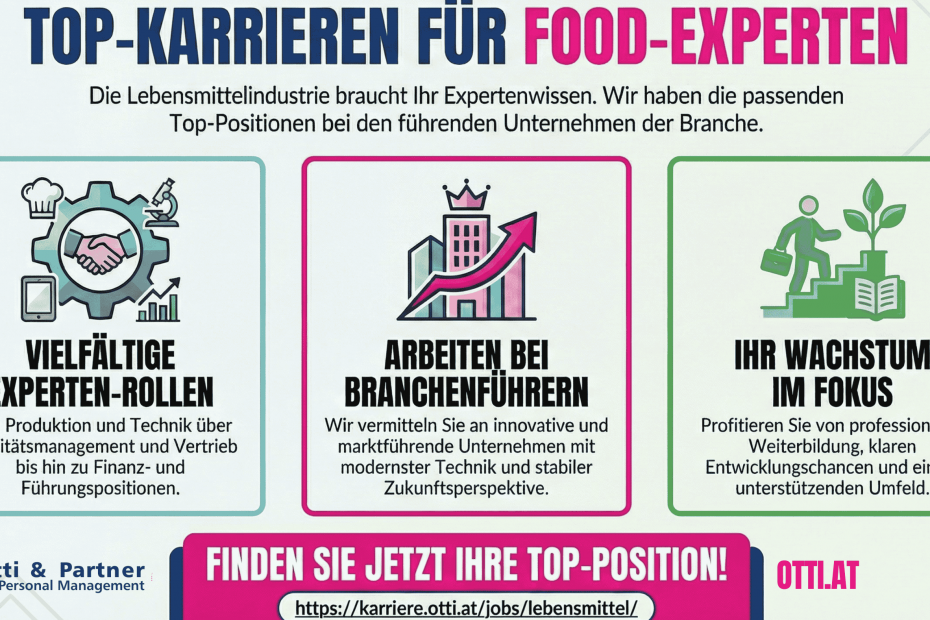 Karriere Lebensmittelindustrie Otti At |  | KARRIERE NEWS | OTTI.AT
