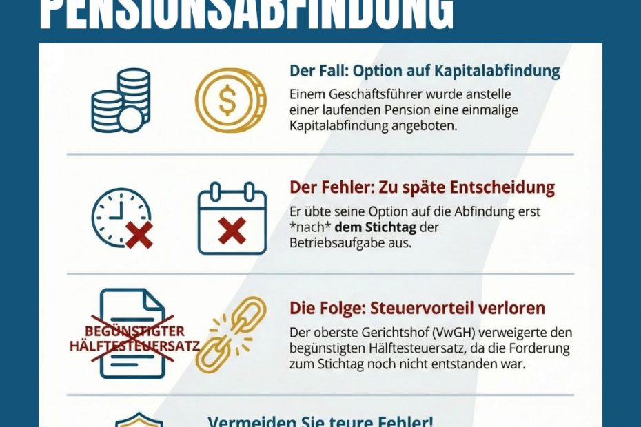 Steuerfalle Pensionsabfindung Tax Austria At | Tax Austria | KARRIERE NEWS | OTTI.AT