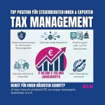 News & Tipps zu Beruf, Bildung & Karriere Tax Management | Steuerberatung, Wirtschaft & Consulting | KARRIERE NEWS | OTTI.AT