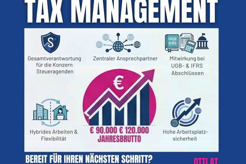 Tax Management | Steuerberatung, Wirtschaft & Consulting | KARRIERE NEWS | OTTI.AT