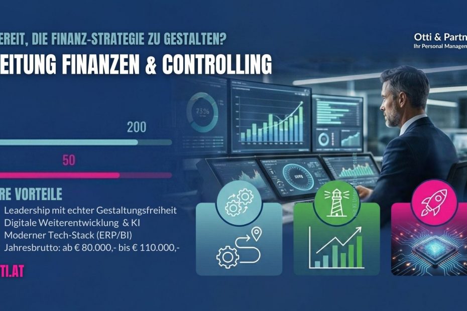 Leitung Finance Controlling Job | Berufe mit Zukunft | KARRIERE NEWS | OTTI.AT
