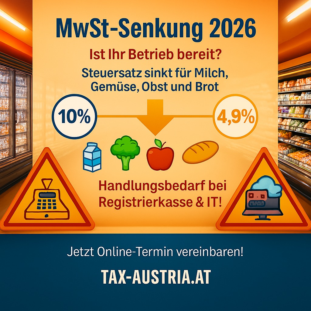 Mwst Senkung Lebensmittel Tax Austria | Tax Austria | KARRIERE NEWS | OTTI.AT