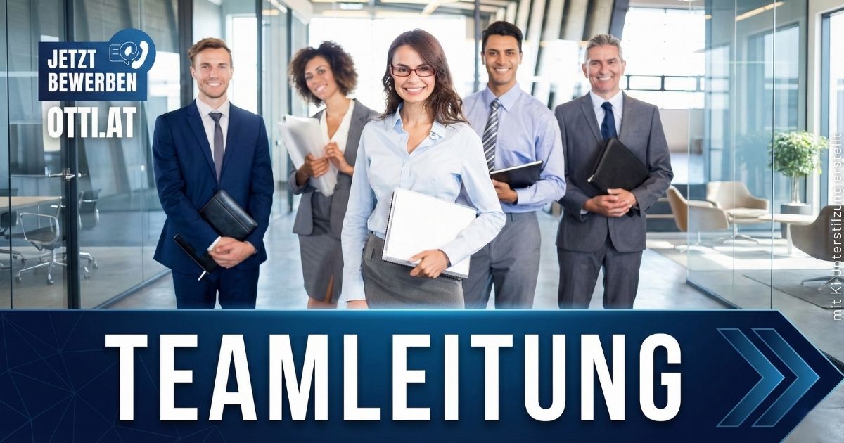 Teamleitung Topjobaktuell | Hausverwaltung & Immobilien | KARRIERE NEWS | OTTI.AT