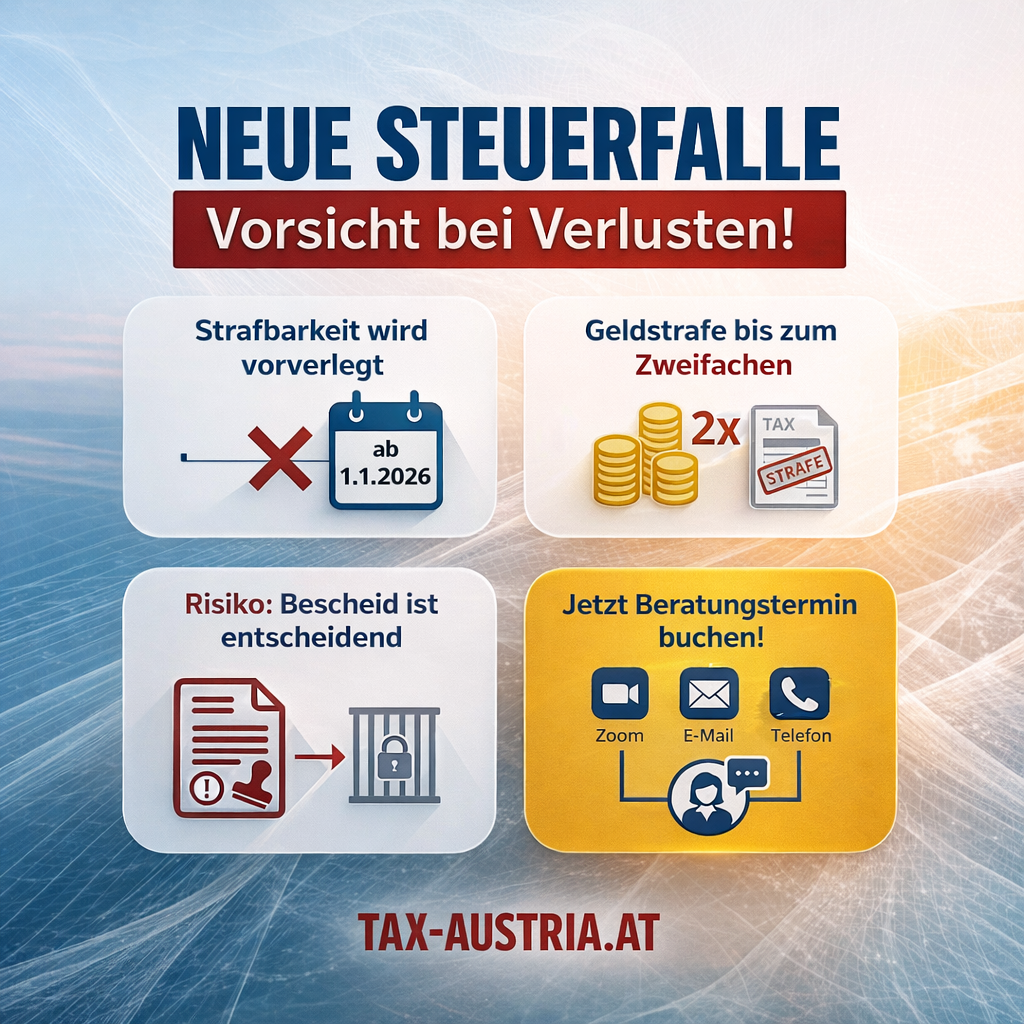 Geltendmachung Von Verlusten Tax Austria | Tax Austria | KARRIERE NEWS | OTTI.AT