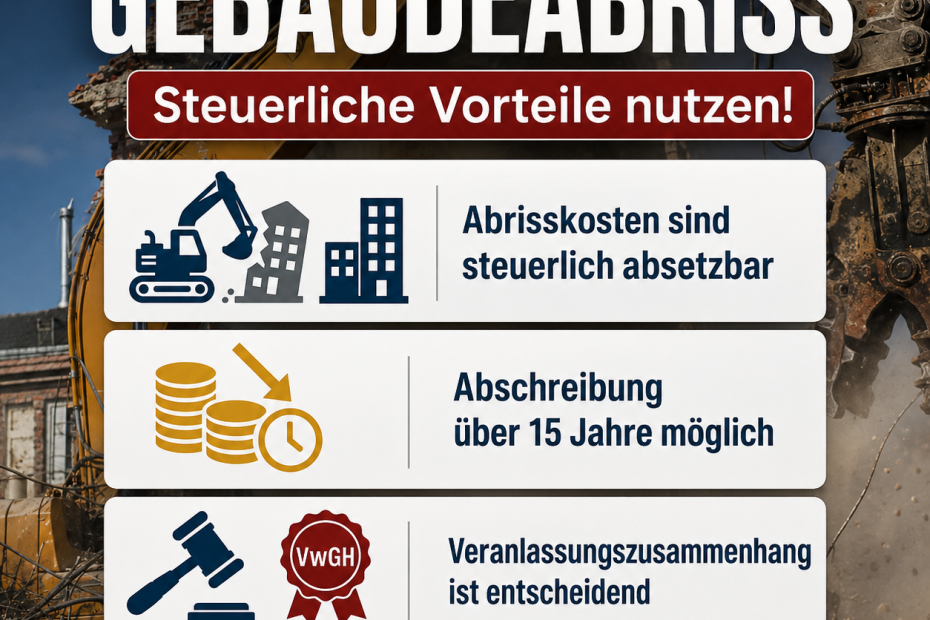 Gebaeudeabriss Steuerliche Vorteile | Tax Austria | KARRIERE NEWS | OTTI.AT