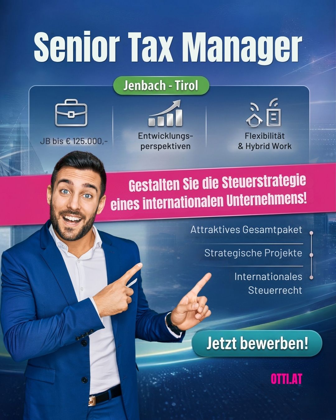 Senior Tax Manager Otti At | Industrie | KARRIERE NEWS | OTTI.AT