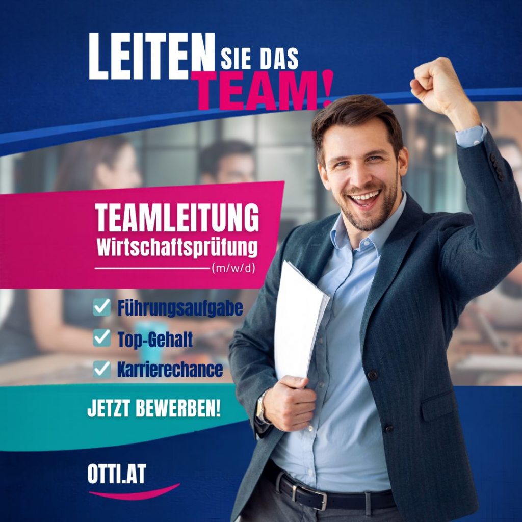 News & Tipps zu Beruf, Bildung & Karriere Teamleitung Wirtschaftspruefung | | KARRIERE NEWS | OTTI.AT