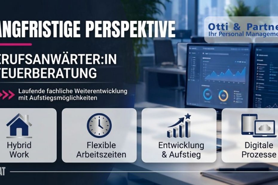 Langfristige Perspektive Berufsanwaerter | Steuerberatung, Accounting & Finance | KARRIERE NEWS | OTTI.AT