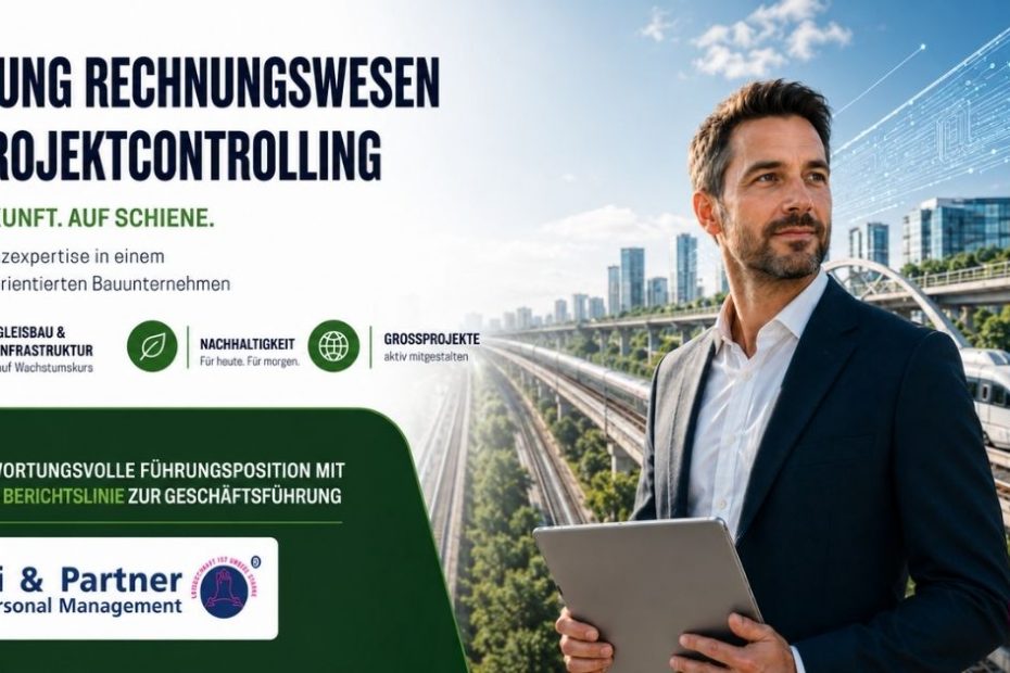 Leitung Rechnungswesen Projektcontrolling Gleisbau Infrastruktur | Wirtschaft | KARRIERE NEWS | OTTI.AT