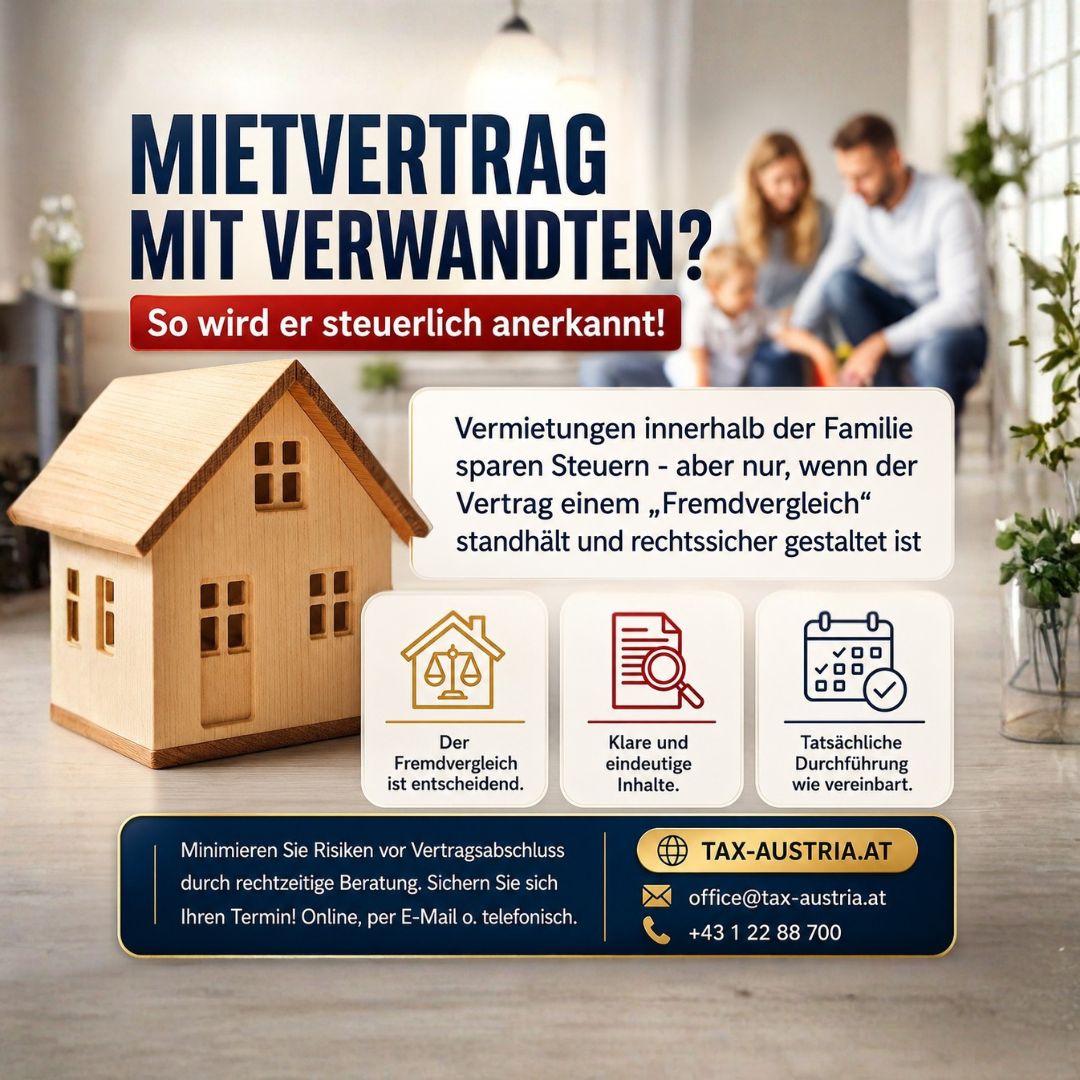 Mitvertrag Mit Verwandten Tax Austria At | Tax Austria | KARRIERE NEWS | OTTI.AT