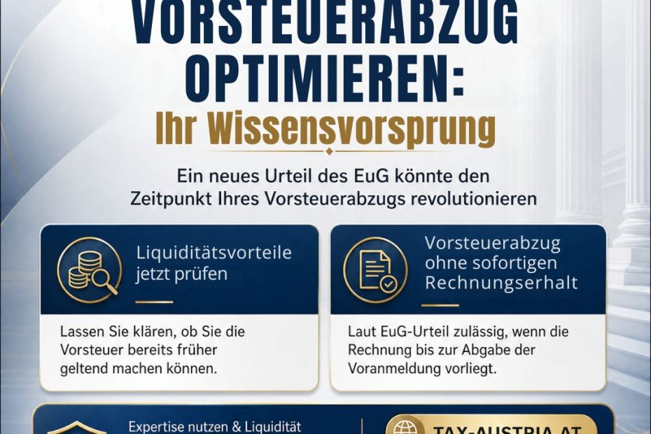 Vorsteuerabzug Optimieren Tax Austria At | Tax Austria | KARRIERE NEWS | OTTI.AT