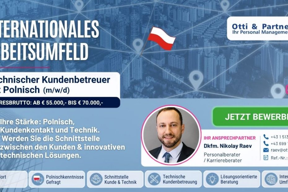 Kundenbetreuung Mit Polnisch | Ihr Erfolg ist unser Ziel! | KARRIERE NEWS | OTTI.AT